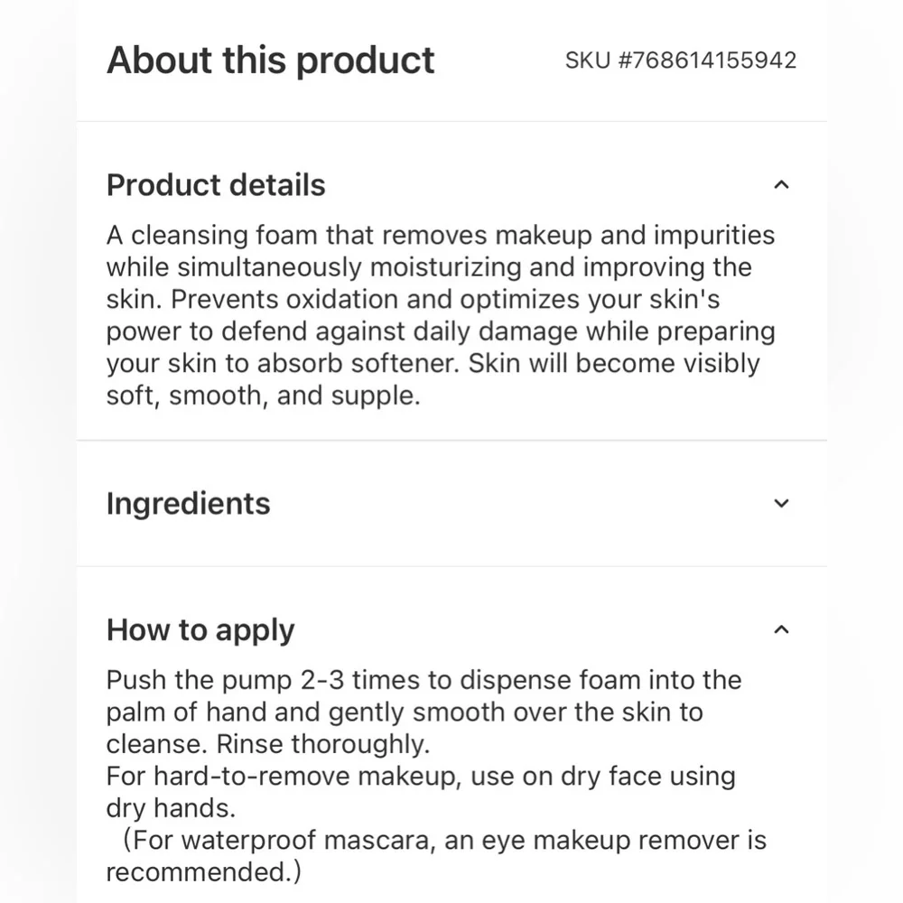 Shiseido Red and White Cleansing Microfoam - Picture 2 of 2